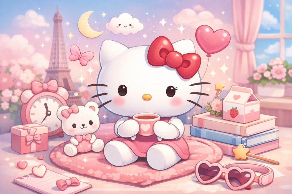 fond d'écran hello kitty​